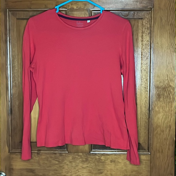 Boden Tops - Boden Red Long Sleeve Shirt Size Small